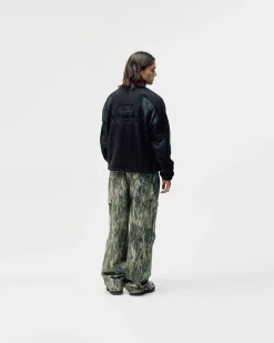 Loose Fit Cargo Trousers, Men - Camo