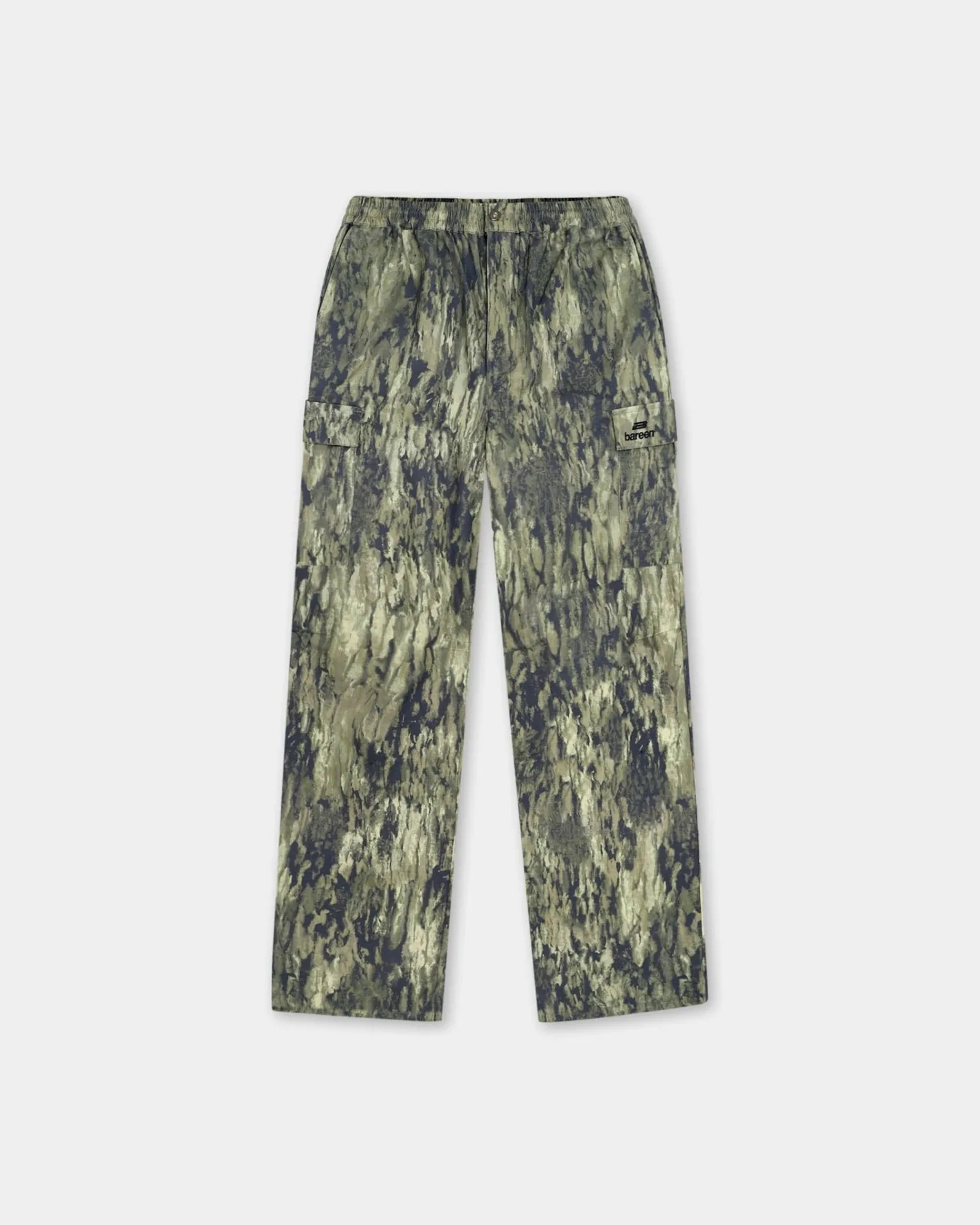 Loose Fit Cargo Trousers, Men - Camo
