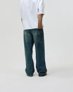 Loose Fit Jeans AW26, Men - Dark Blue Wash
