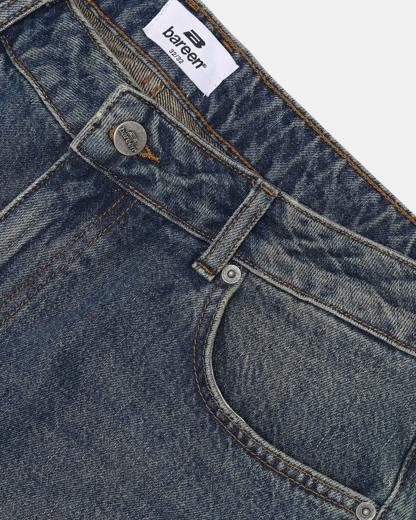 Loose Fit Jeans AW26, Men - Dark Blue Wash