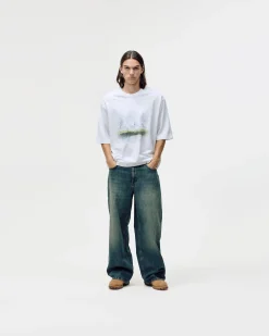 Loose Fit Jeans AW26, Men - Dark Blue Wash
