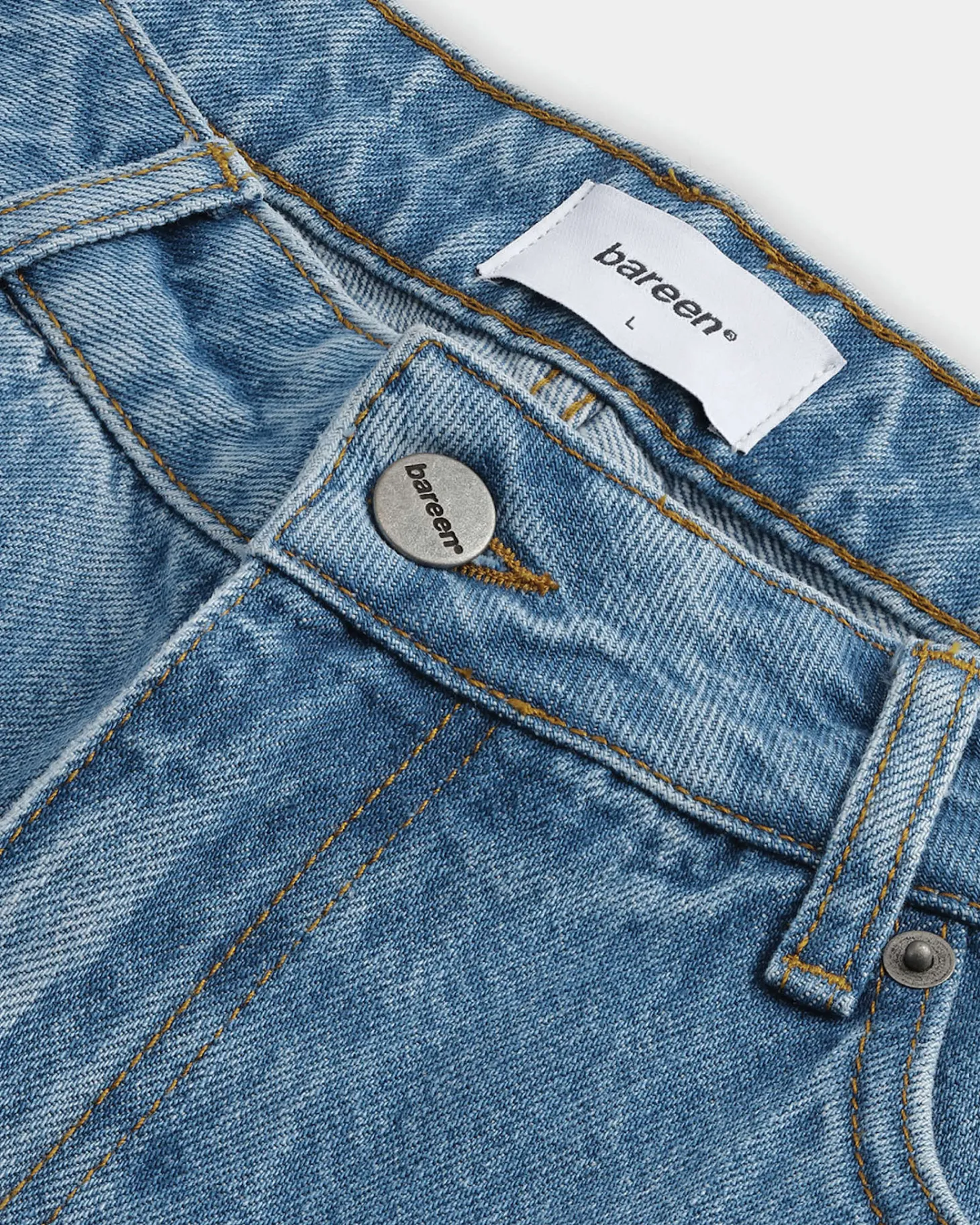 Loose Fit Jeans, Men - AW25 - Washed Blue