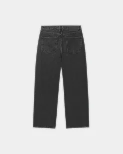 Loose Fit Jeans, Men - Black