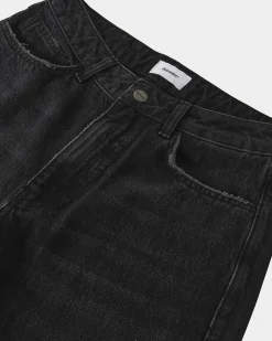 Loose Fit Jeans, Men - Black