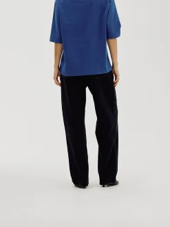 Loose Fit Jeans, Women - Black