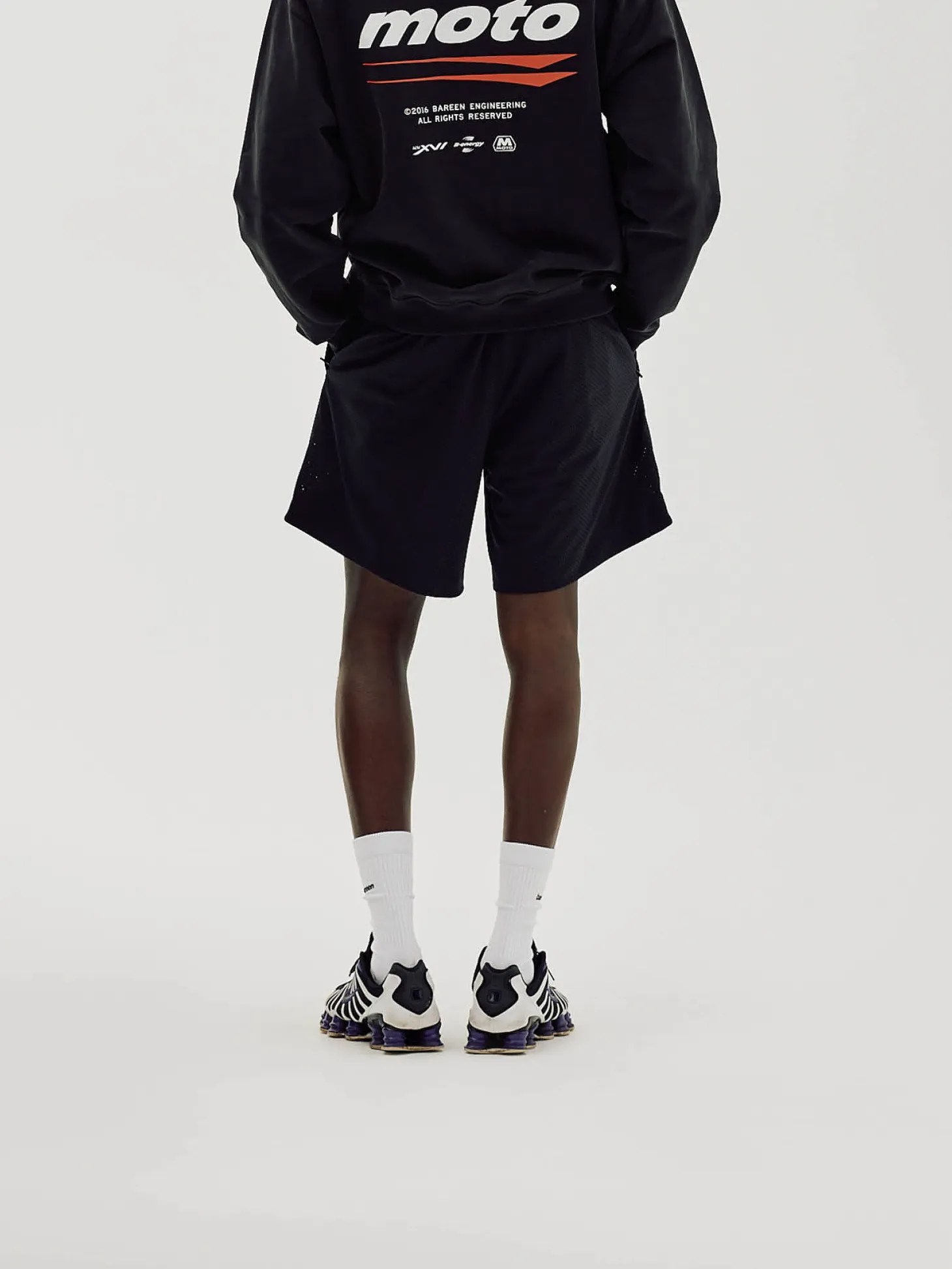 Mesh Shorts, Men - Black