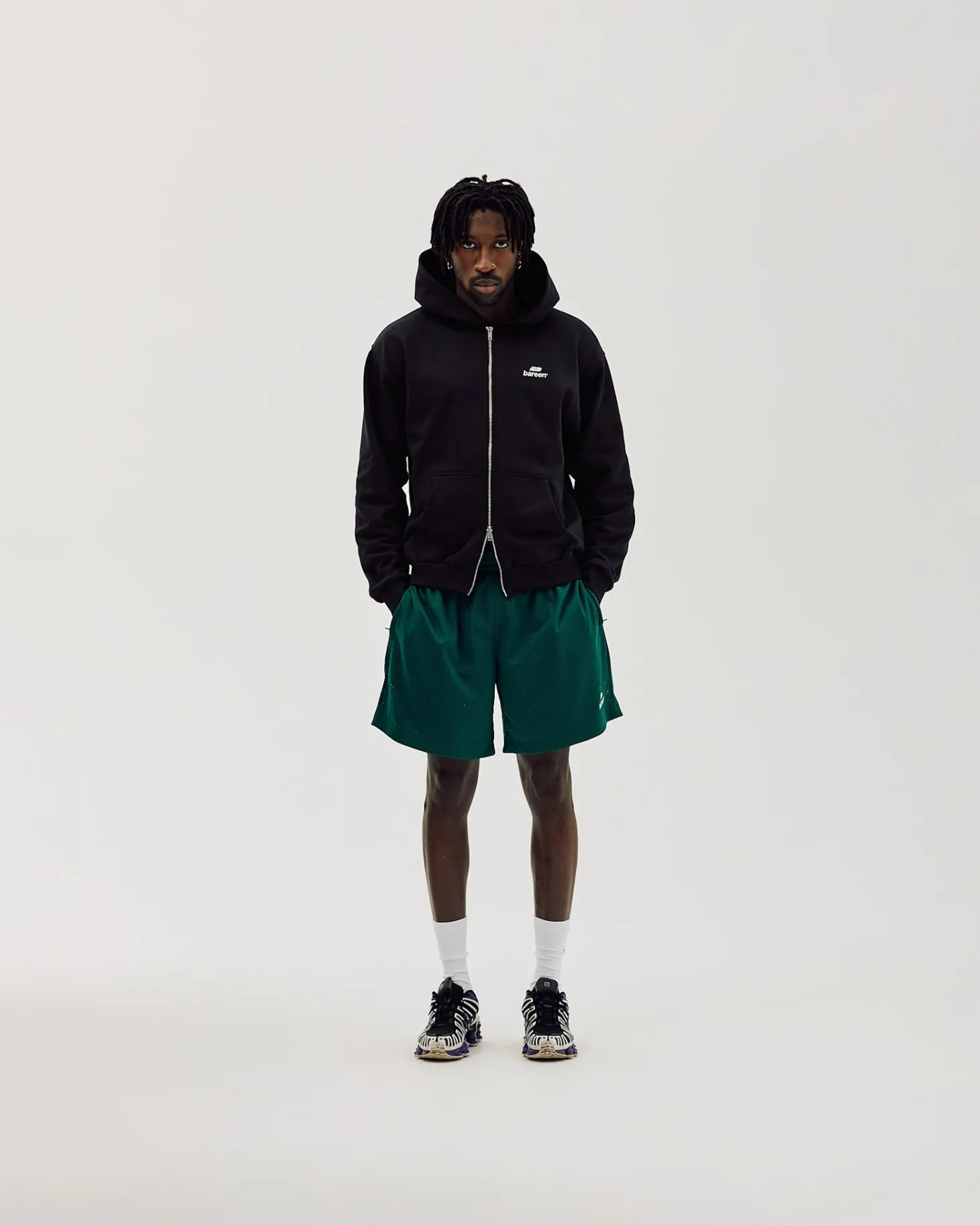 Mesh Shorts, Men - Deep Green