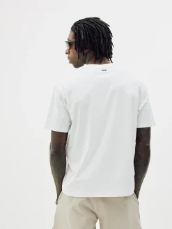 Monogram Sports Tee, Men - White