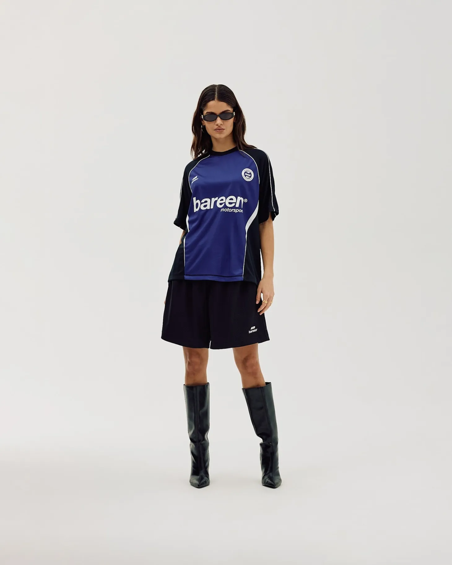 Moto T-shirt, Women - Cobalt Blue