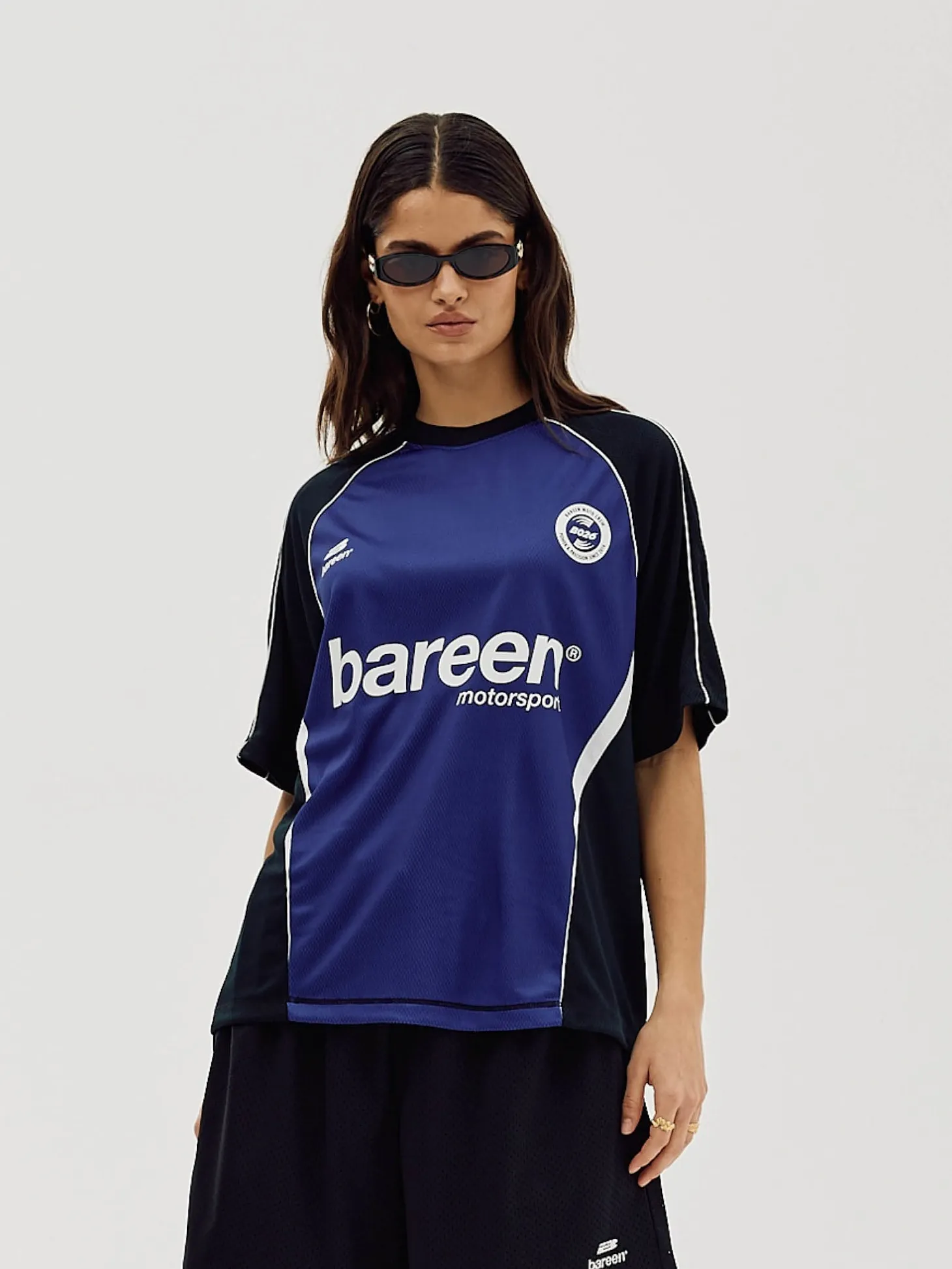 Moto T-shirt, Women - Cobalt Blue
