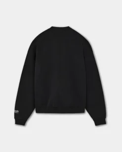 Oversize Crewneck, Men - AW25 - Black