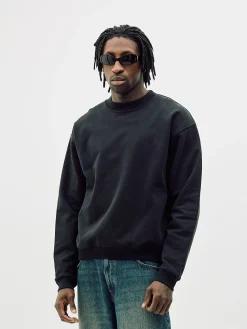 Oversize Crewneck, Men - Black