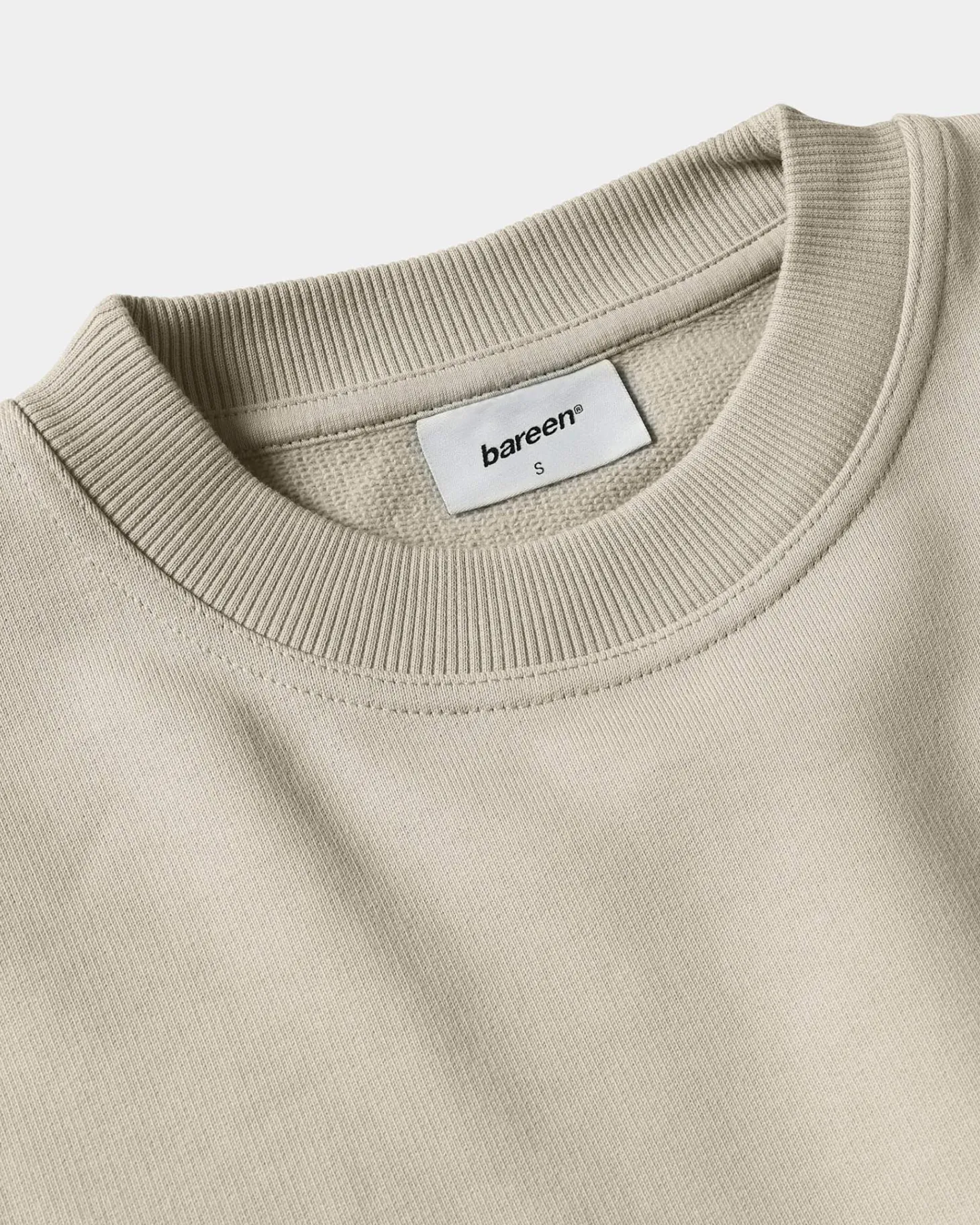 Oversize Crewneck, Men - Clay