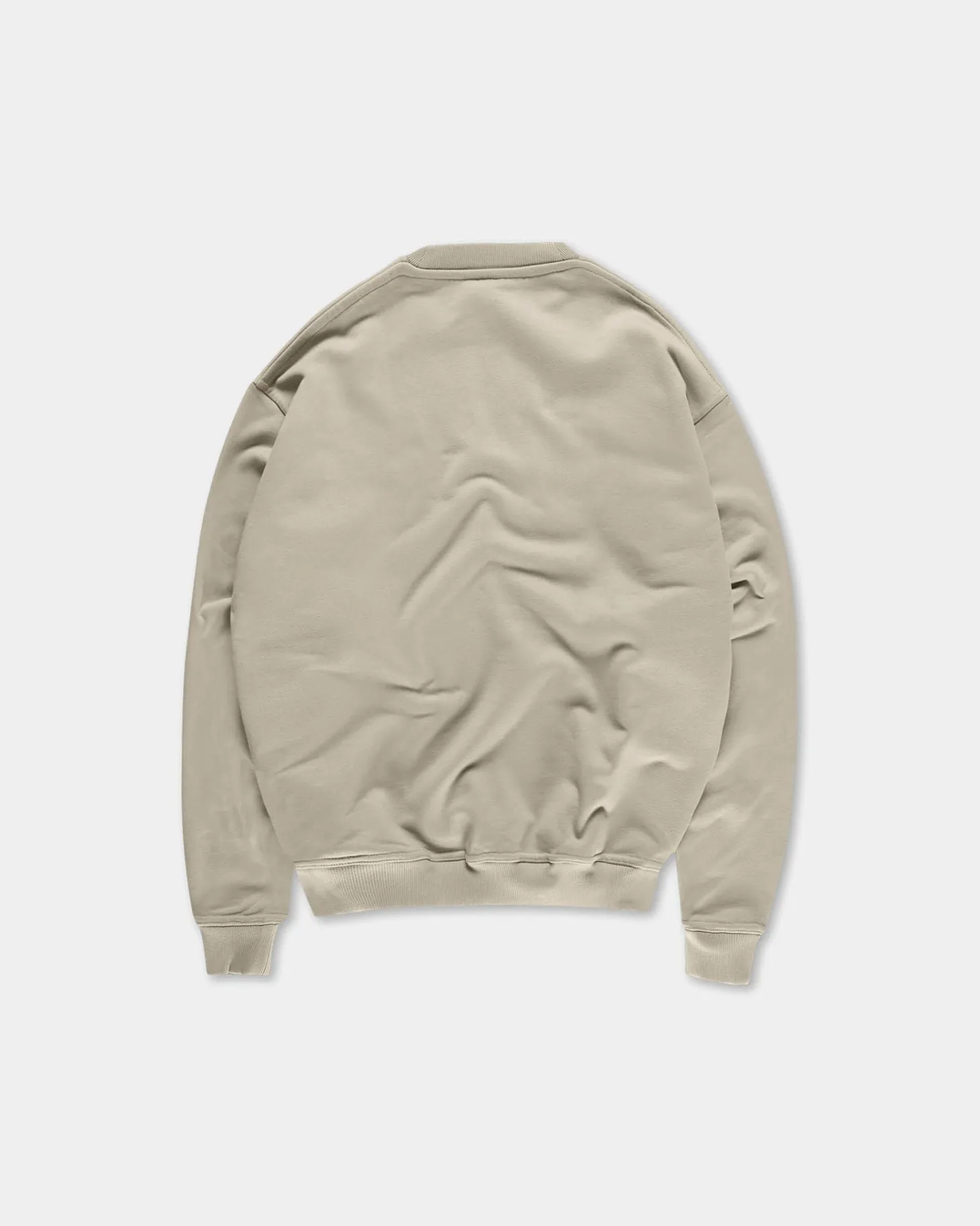 Oversize Crewneck, Men - Clay
