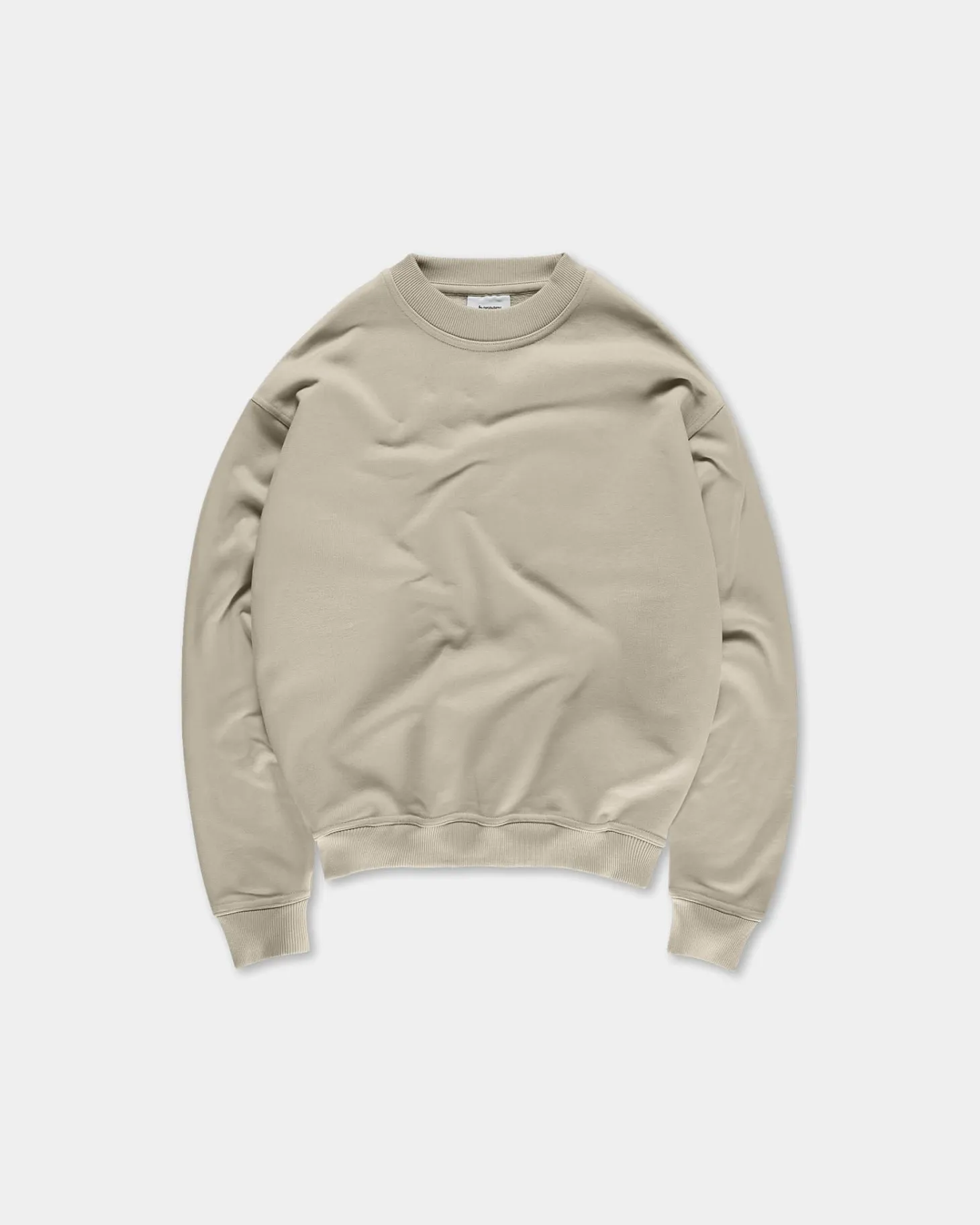 Oversize Crewneck, Men - Clay
