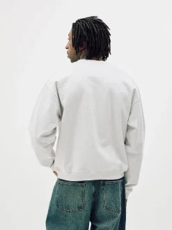 Oversize Crewneck, Men - Cloudy Grey