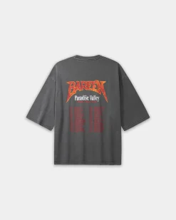Oversized Box Fit, Men - World Tour - Washed Black