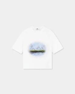 Oversized Box Fit, Women - Paradise Valley - White