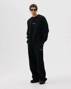 Oversized Crewneck, Men - Logo 3.0 - Black
