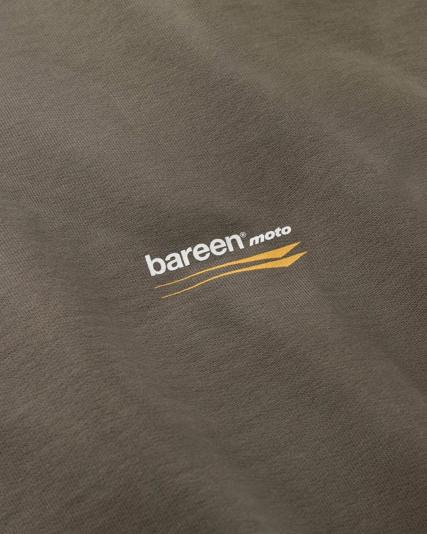 Oversized Crewneck, Men - Moto - Stone Grey