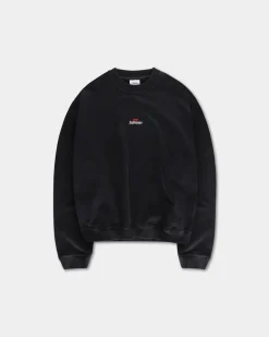 Oversized Crewneck, Women - Logo 3.0 - Black
