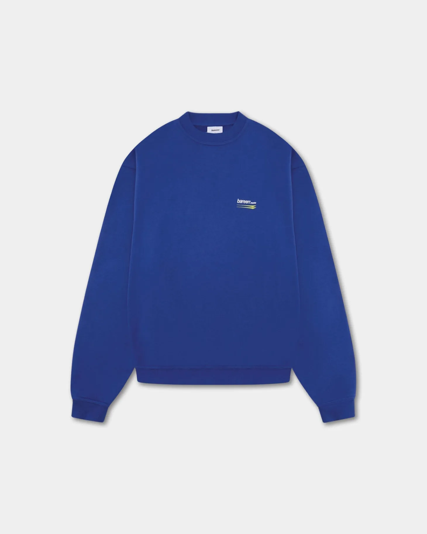 Oversized Crewneck, Women - Moto - Cobalt Blue
