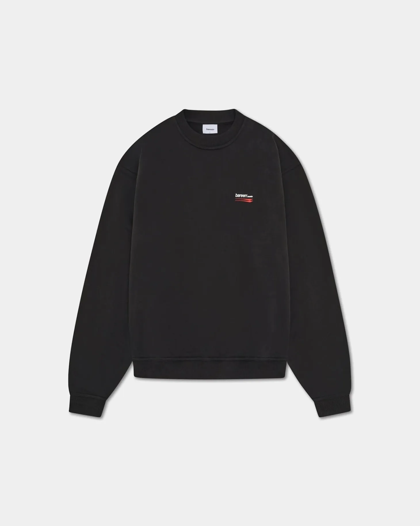 Oversized Crewneck, Women - Moto - Black