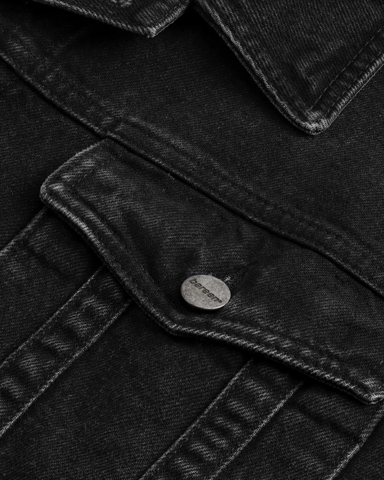 Oversized Denim Jacket, Women - AW25 - Dark Grey Denim