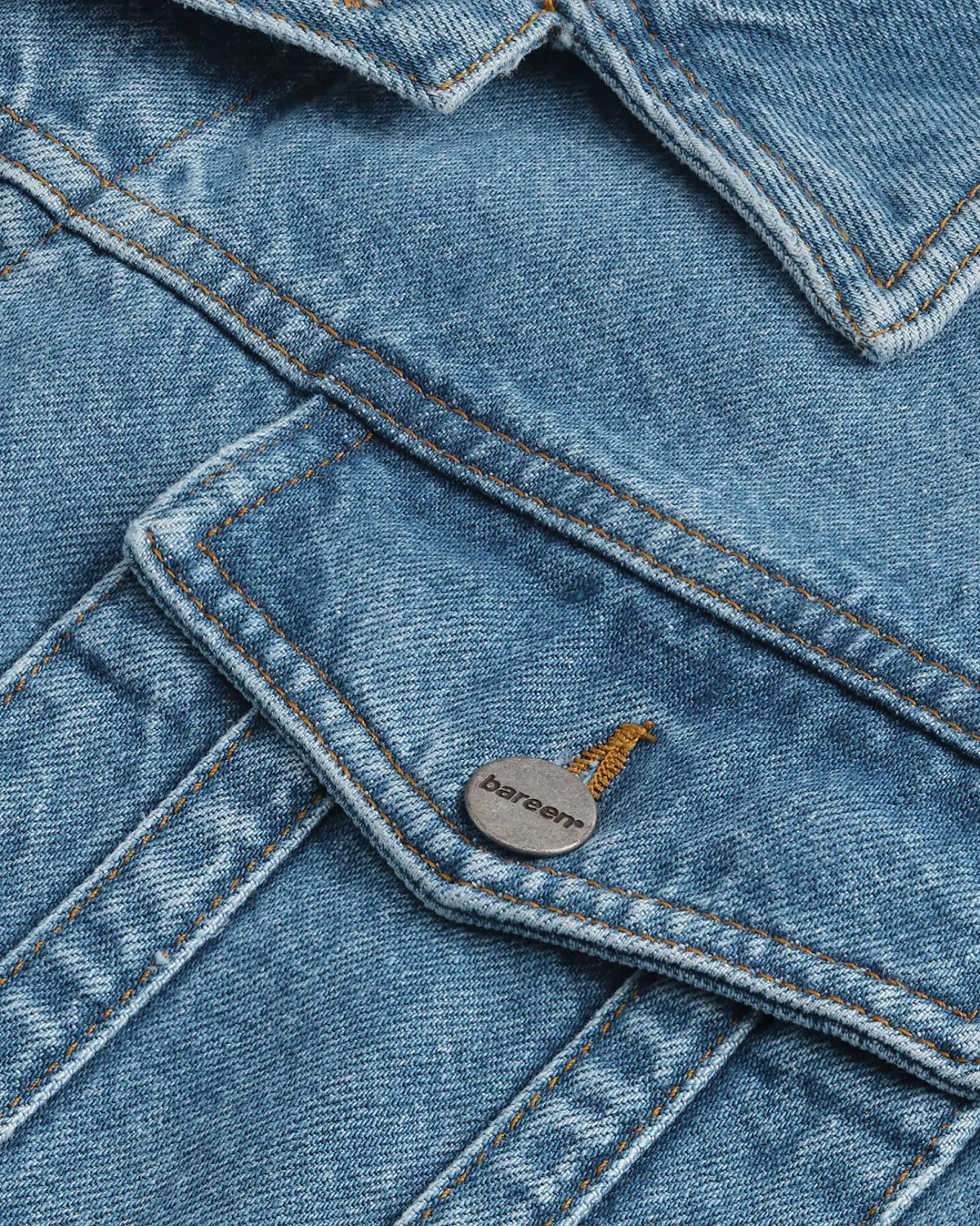 Oversized Denim Jacket, Women - AW25 - Washed Blue