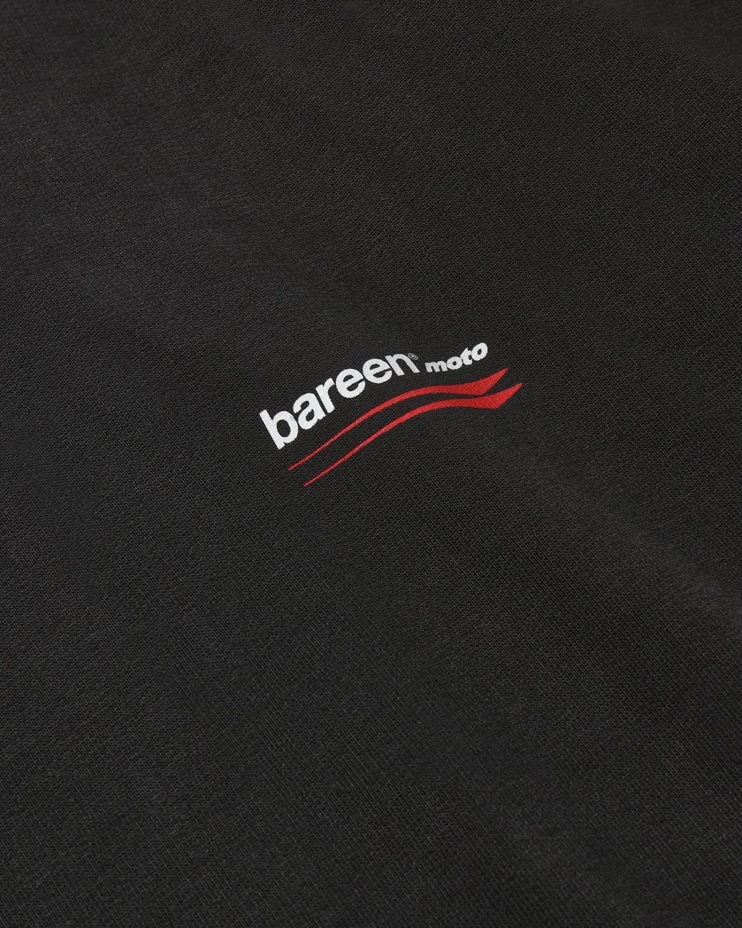 Oversized Hoodie, Men - Moto - Black
