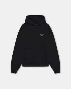 Oversized Hoodie, Men - Paradise Valley - Black