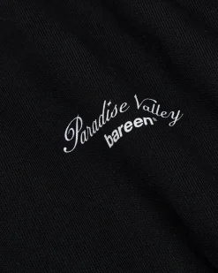 Oversized Hoodie, Men - Paradise Valley - Black
