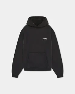 Oversized Hoodie, Women - MMXVI - Black