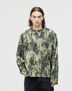 Oversized Long Sleeve, Men - Garment Services - Camo