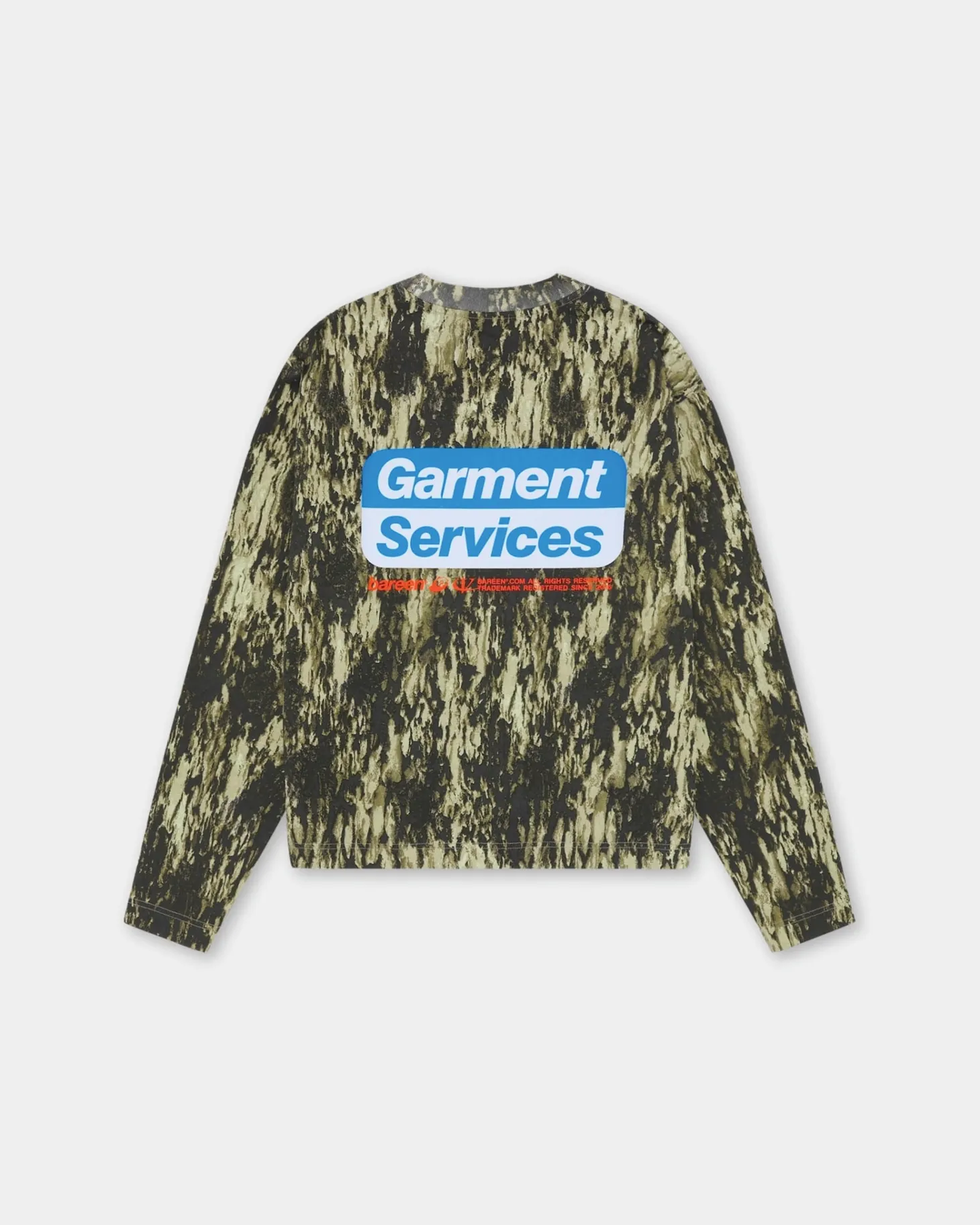 Oversized Long Sleeve, Men - Garment Services - Camo