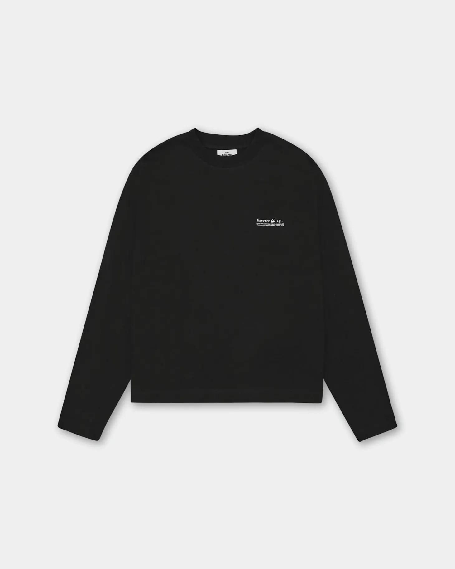 Oversized Long Sleeve, Men - Garment Services - Black