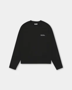 Oversized Long Sleeve, Women - Garment Services - Black