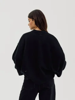Oversized Sweater, Women - Black