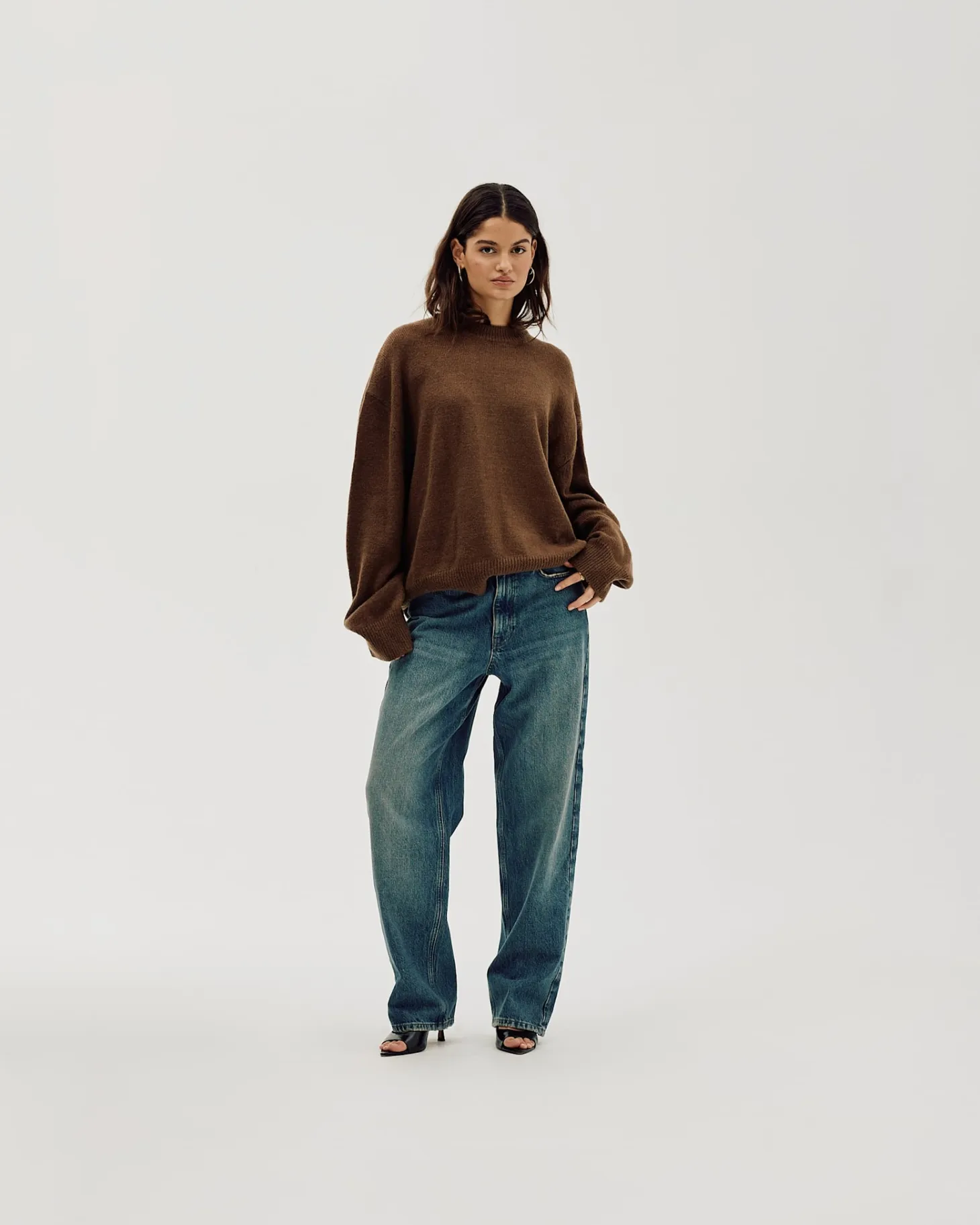 Oversized Sweater, Women - Desert Taupe