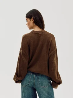 Oversized Sweater, Women - Desert Taupe