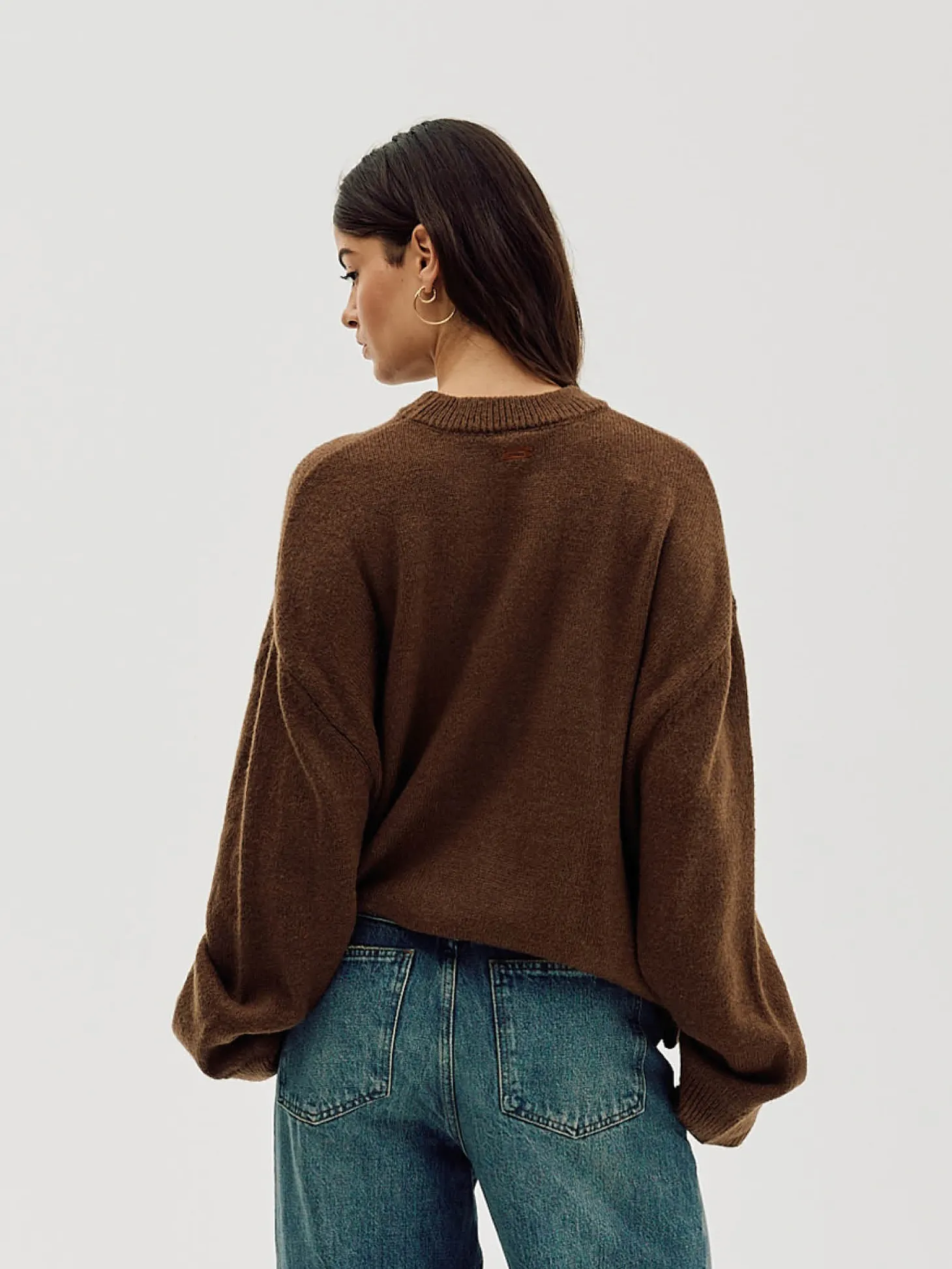 Oversized Sweater, Women - Desert Taupe