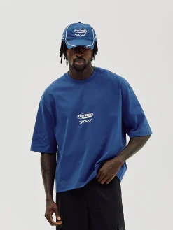 Oversized T-shirt, Men - MMXVI - Cobalt Blue