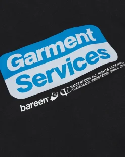 Oversized Zip Hoodie, Women - Garment Services - Black