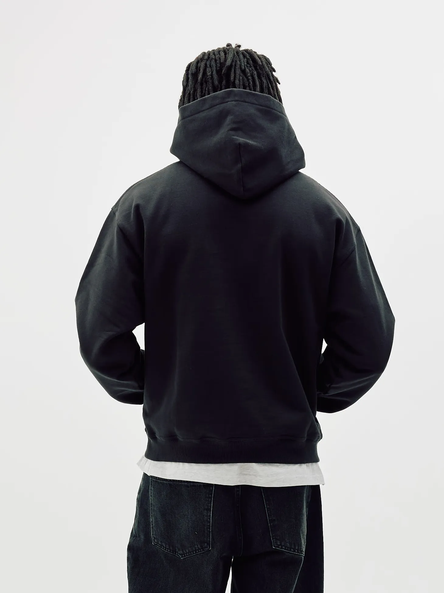 Oversize Hoodie, Men - Black