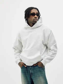 Oversize Hoodie, Men - Cloudy Grey
