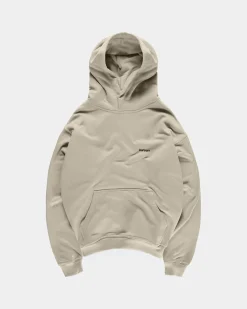 Oversize Logo Hoodie, Men - Clay