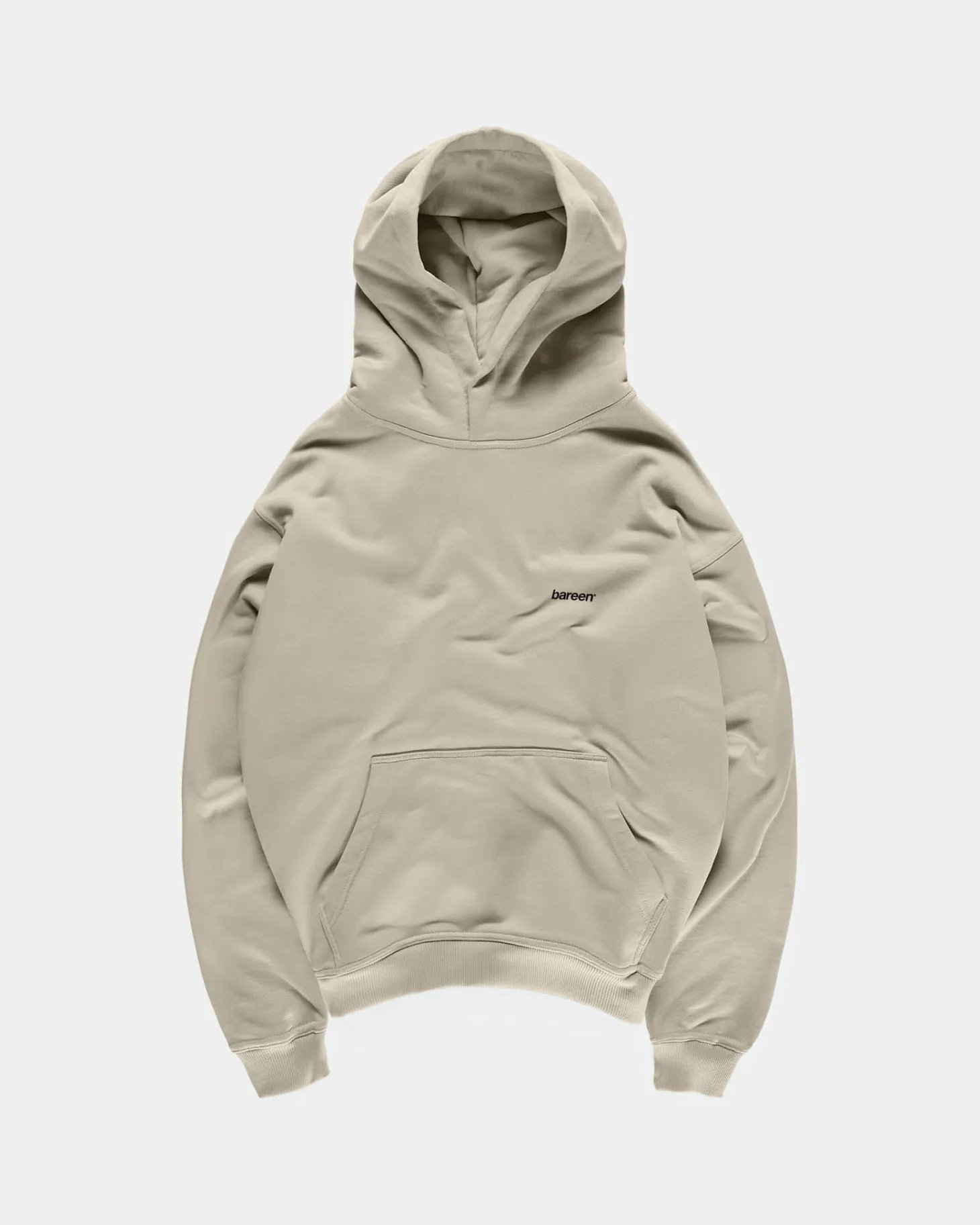 Oversize Logo Hoodie, Men - Clay