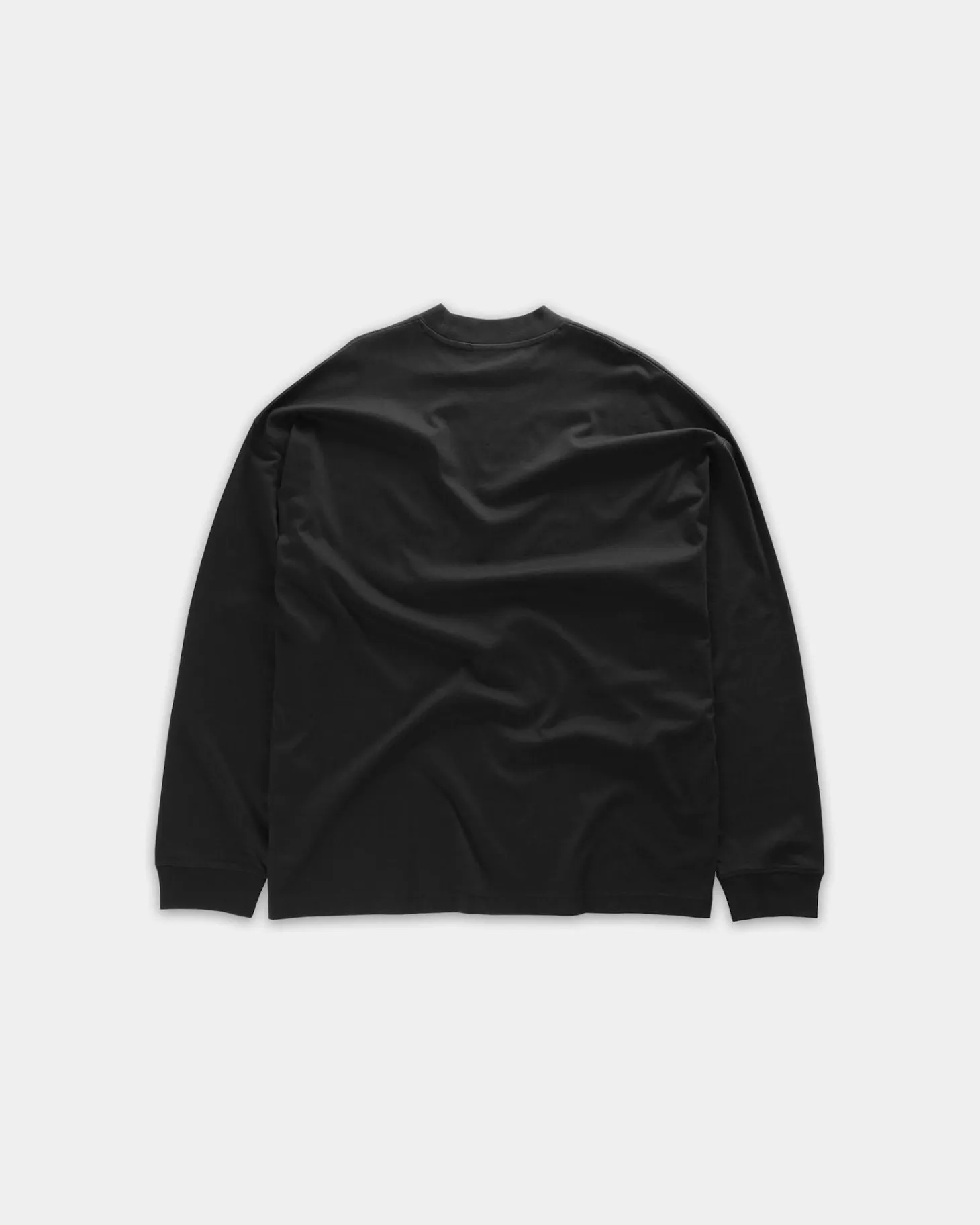 Oversize Mock Neck, Men - Black