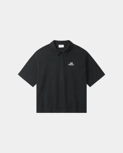 Oversize Polo, Men - Black