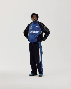 Oversize Track Jacket, Men - Cobalt Blue